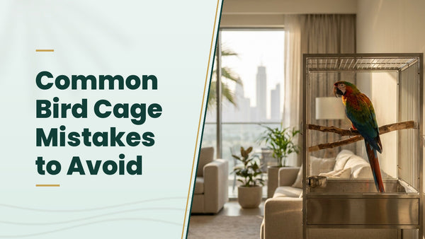 Common Bird Cage Mistakes to Avoid - The Pets Club