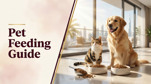How much to feed your dog or cat — UAE feeding guide — The Pets Club