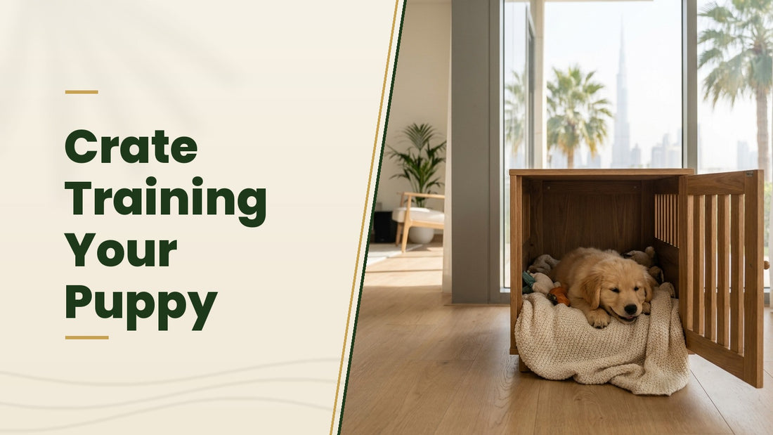 Crate Training Your Puppy - The Pets Club