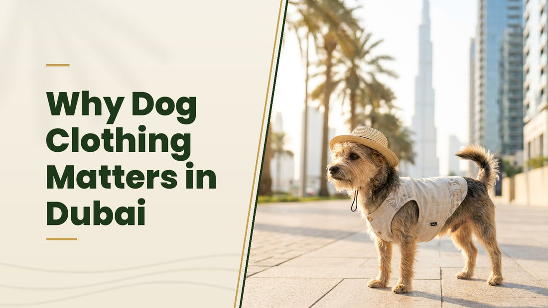 Why Dog Clothing Matters in Dubai - The Pets Club
