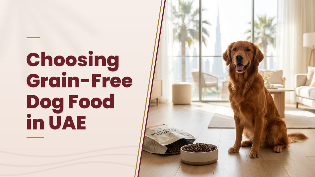 Choosing Grain-Free Dog Food in UAE - The Pets Club