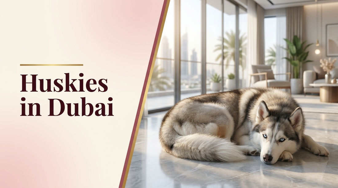Huskies in Dubai heat care guide — The Pets Club