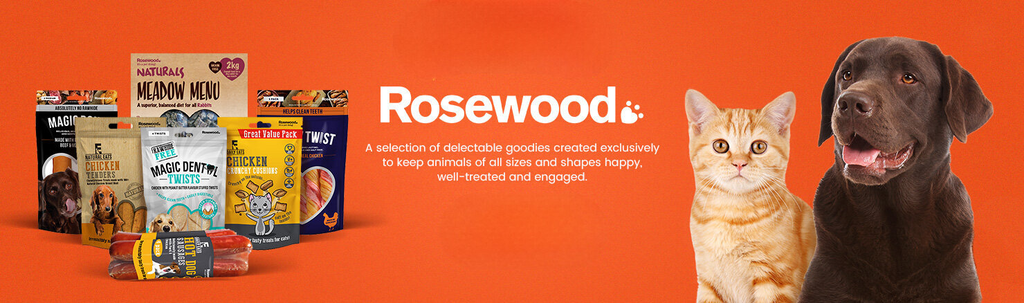 Rosewood Premium Natural Treats for Pets - All-Natural Snacks for Cats, Dogs, and Small Animals