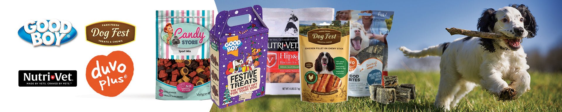 Jerky Dog Treats - High-Protein Snacks for Active Dogs I Free Shipping