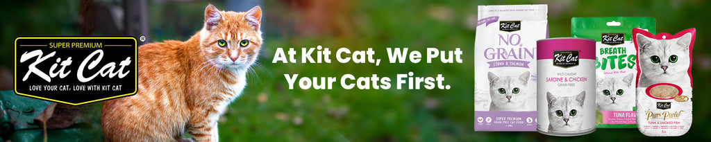 Kit Cat Premium Pet Supplies for Happy Cats Collection