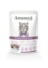Amanova Grain Free Cat Sterilised Fish & Turkey - 12x85g