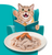 Moochie Wet Cat Food Tuna & Green Lipped Mussel Recipe In Gravy Pouch -12x70g