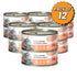 Moochie Adult Tuna Topping Salmon Cat Wet Food Can  - 12x85g