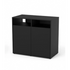 TERRATLANTIS Terrarium Cabinet Black, 88x45x80 cm