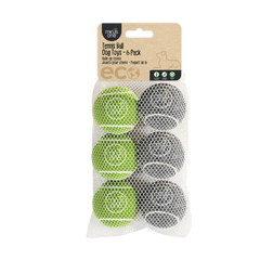 All For Paws Bouncy Tennis Ball Dog Toys 6/pk