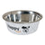 Zolux Happy Stainless Steel Dog Bowls - White