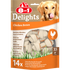 8in1 Delights Bones in Bag XS, 14 pcs- 168G