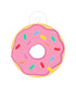 The Hillman ID Tag - Circle large Pink Donut