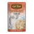 Cat Fest cat food package with chicken and duck in tender jelly on a white background