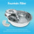 Pioneer Pet Big Max Pet Drinking Fountain  Stainless Steel -128oz