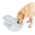 Pioneer Pet Big Max Ceramic Pet Drinking Fountain -128oz (White)