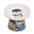 M-PETS Freestyle Tilt’d Raised Ceramic Bowl Mixed Colors