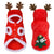 The Pets Club Autumn and Winter Flannel Warm Festive Clothing For Dog
