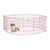 Pink Exercise Pen with Door -24″