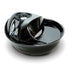 Pioneer Pet Raindrop Durable Ceramic Pet Fountain 60 oz (Black)