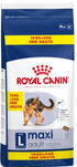 Royal Canin Maxi Adult Dry Dog Food Promo Bag - For Adult Large Breed Dog - 15kg + 3kg Free