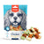Wanpy Chicken Jerky and Biscuit Twists Dog Treats - 100g