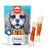 Wanpy Chicken Jerky and Calcium Bone Twists Dog Treats - 100g