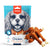 Wanpy Chicken Jerky and Calcium Bone Wrap Dog Treats - 100g