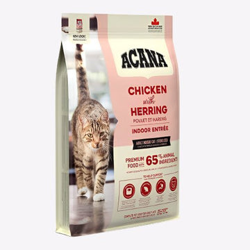 Acana Indoor Entrée Chicken with Herring Dry Cat Food - For Adult Indoor Cat
