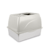 All For Paws Go Fresh - Stainless Steel No Mess Cat Litter Box - Sand