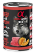 Alpha Spirit Canned Dog Food Beef With Melon - 400g