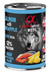 Alpha Spirit Canned Dog Food Salmon with Pineapple - 400g