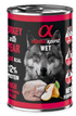 Alpha Spirit Canned Dog Food Turkey with Pear - 400g