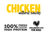 Alpha Spirit Natural Snacks for Dogs Chicken - 80g - The Pets Club