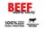 Alpha Spirit Natural Snacks for Dogs Beef - 80g