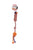 Camon Rubber Ball with Cotton Rope - 35cm - The Pets Club