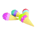 Camon Vinyl Ice Cone Dog Toy