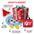 ThePetsClub Santa Claws Holiday Cat Box