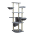 Catry Cat Tower With Scratcher- 55x55x171 cm