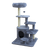 Catry Cat Tower With Scratcher - 59x59x101 cm - The Pets Club