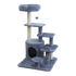 Catry Cat Tower With Scratcher - 59x59x101 cm