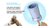Dogness Automatic Pet Paw Cleaner & Massager - White - The Pets Club