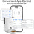 Dogness Rover Smart Feeder For Pets (App Controlled) - White - The Pets Club