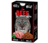 Alpha Spirit Natural Snacks for Cats - Beef 80g