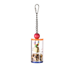 Coollapet  Jingle Barrel Bird Toy 20x8cm