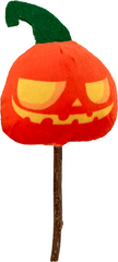 Bobby Cat Toy Fright Pumpkin W/ Silvervine 15cm