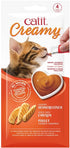 Catit Creamy Lickable Treats Chicken - 12X(4x10g)