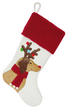 Bobby Christmas Sock Dog 44 X 28 Cm