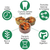 Exotic Nutrition Fruit & Veggie Tarts - 12Pcs/Box - The Pets Club