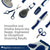 Four Paws Magic Coat Professional Series Self Cleaning Slicker Large One Size - The Pets Club
